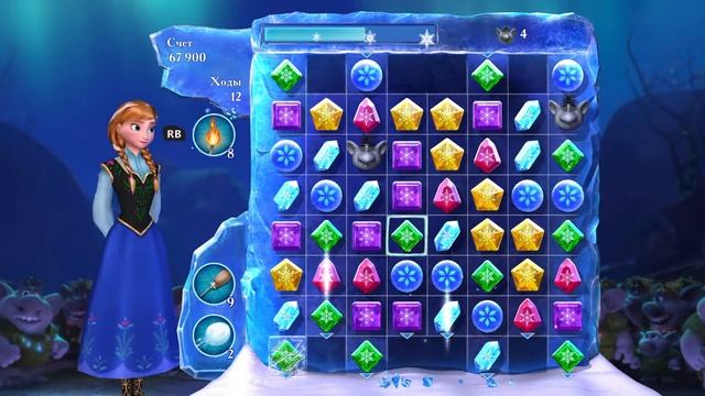 Frozen Free Fall Snowball Fight #93 Уровни с 209 по 210 смотреть онлайн