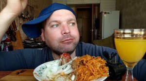 Обжор шашлык из свинины / мукбанг шашлычок