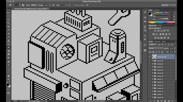 Isometric Pixel Art Practice