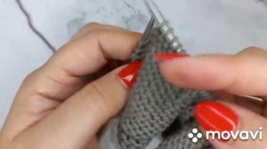 ?Как связать горловину и плечевой скос укороченными рядами без обрыва нити.Лайфхак?