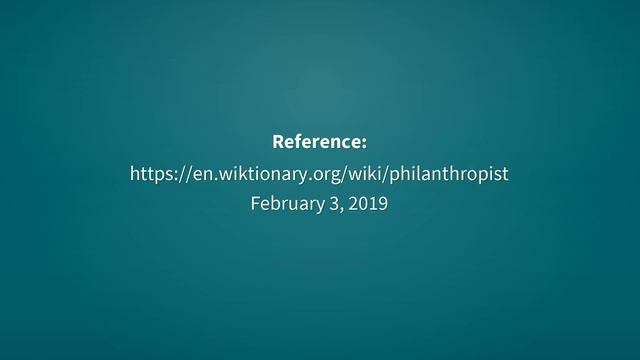 Philanthropist | Definition of philanthropist ? ? смотреть онлайн