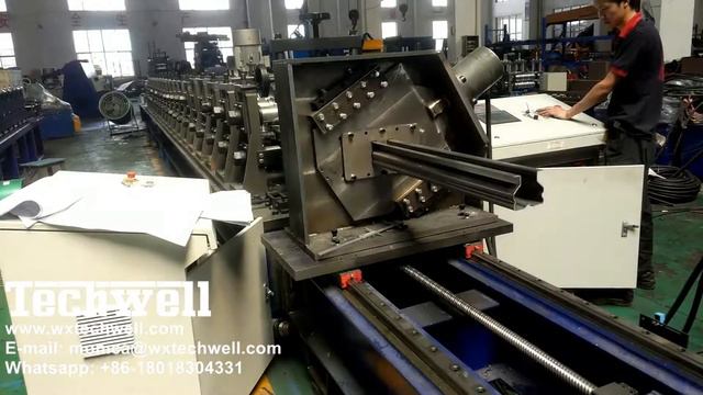 80 / 100 / 120mm Storage Shelving and Racking Upright System Roll Forming Machine смотреть онлайн