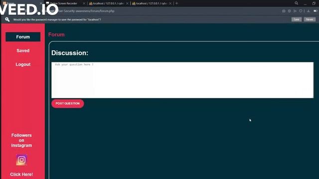 Cyber Security Awareness Website - BACKEND смотреть онлайн