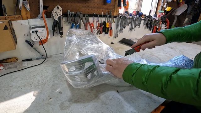 Unboxing P-Tech Protection Parts, Husqvarna TE250i, 2021Skid Plate, W Exhaust Guard & Plastic Botto