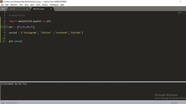 Matplotlib Python Tutorial in Hindi | Bar Chart | Bar Graph | #05 смотреть онлайн