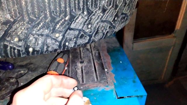 шипование своими руками, дошиповка ремонтными шипами смотреть онлайн