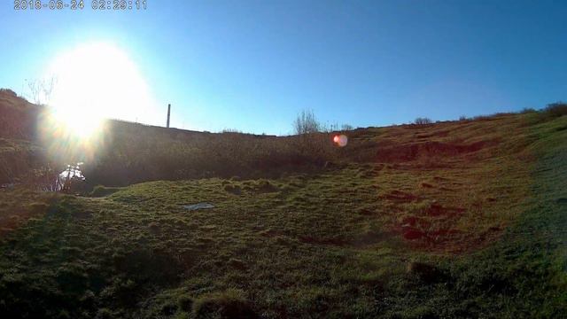 Полярный день в Воркуте летом! Ночное солнце. Июнь 2018 г. смотреть онлайн