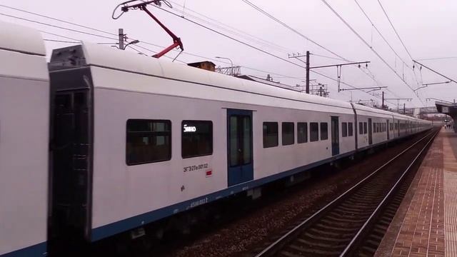 Обкатка электропоезда ЭГЭ2Тв-001 "Иволга 3.0" смотреть онлайн