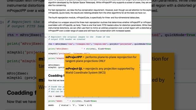 Creating a Mosaic with MontagePy (Montage v6.0) смотреть онлайн