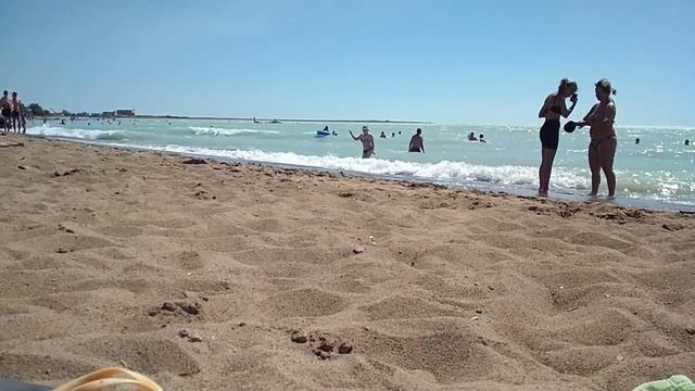 Озеро Балхаш. Чубар-тюбек. Июль2018. Пляж смотреть онлайн