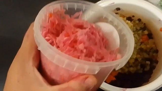 Винегрет салат. Подпишись и поставь ?