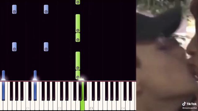 Capone - Oh No (Tik Tok) MEME Compilation - Piano tutorial смотреть онлайн