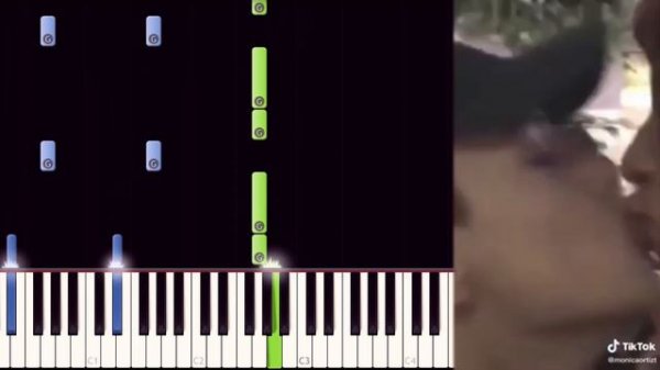 Capone - Oh No (Tik Tok) MEME Compilation - Piano tutorial