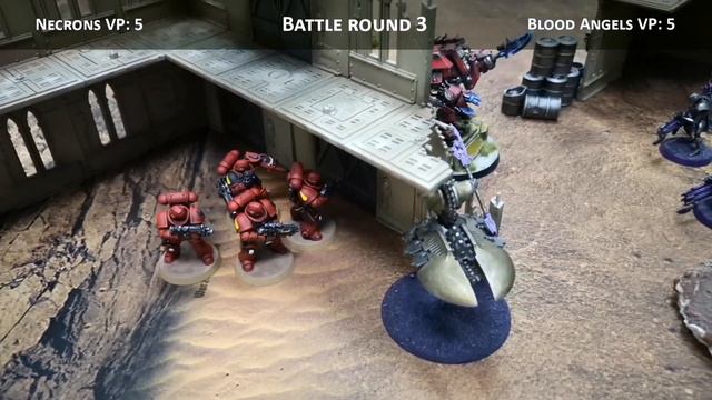 Blood Angels VS Necrons (1500 Pts, 8th Edition) - Кровавые Ангелы против Некронов