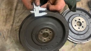 Проточка маховика под классическую коробку