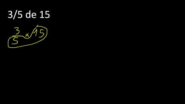 3/5 de 15 , fraccion de un numero , parte de un numero смотреть онлайн