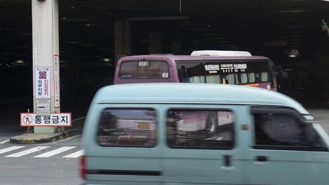 성남종합버스터미널로 들어가는 안성발 KD 대원고속 6581 смотреть онлайн