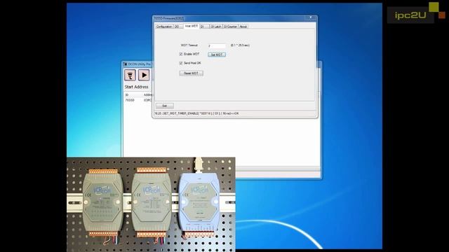 Настройка модулей ICP DAS программой DCON Utility PRO смотреть онлайн