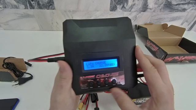 Зарядное устройство G.T.Power C6D Dual Power 12220В 6A GTP-C6D. Как пользоваться