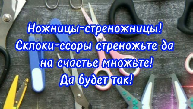 Воткните ножницы в герань. Народные приметы. Энергия слова смотреть онлайн