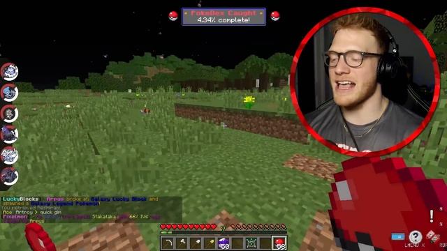 We OPENED 100 *GALAXY* PIXELMON LUCKY BLOCKS In MINECRAFT! смотреть онлайн