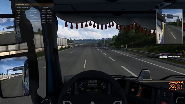 EURO TRUCK SIMULATOR 2 multiplayer и все dlc 18+stream! смотреть онлайн
