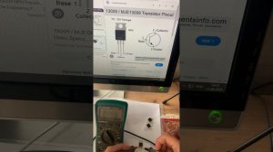 Прозвонка транзисторов MJE13009