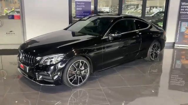 Mercedes Benz C300d AMG Line Premium Coupe смотреть онлайн
