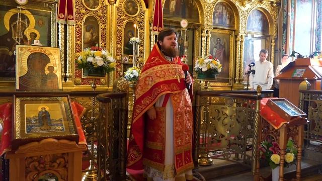 "Ильин день" проповедь о Димитрия настоятеля Ильинского храма смотреть онлайн