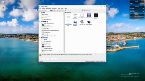 Windows 11 Tweaker Utility   Features And Settings You Can Do  | Noir's Hardware