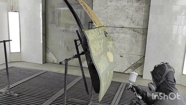 как правильно наносить грунт кислотный HB BODY 960/ Upol 2025/краскопульт IWATA BELLARIA 1.8