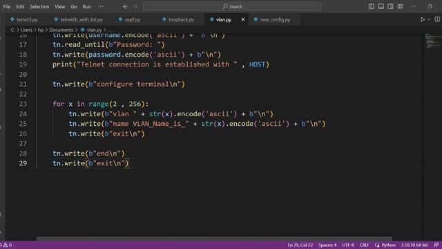 Day12 : Using For Loop in Telnetlib | Python For Network Engineers | Hindi смотреть онлайн