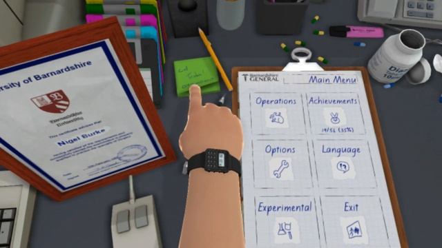 Surgeon Simulator 2013 пасхалки и секреты.