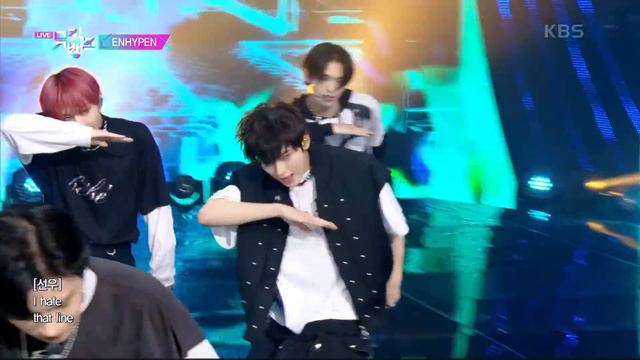 Future Perfect (Pass The MIC) - ENHYPEN [뮤직뱅크/Music Bank] | KBS 220715 방송