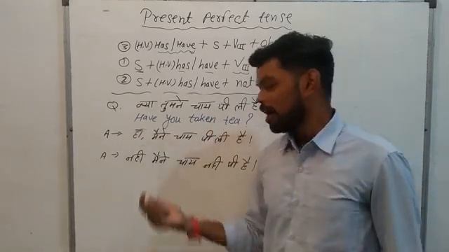 Question and answer of Present Perfect Tense смотреть онлайн