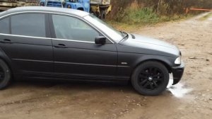 BMW PLASTI DIP покраска в черный матовый цвет