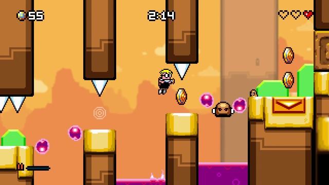 Mutant Mudds Super Challenge смотреть онлайн