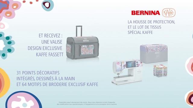 BERNINA 770 QE PLUS Kaffe Edition - Colorez votre univers ! смотреть онлайн