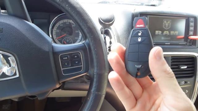 Додж Рам изготовление дубликата чип ключа зажигания в Минске. Dodge Ram Remote Key Programming. смотреть онлайн