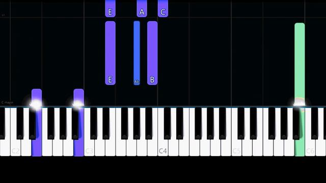 Twilight - Renesmee's Lullaby (Intermediate Piano Tutorial) смотреть онлайн