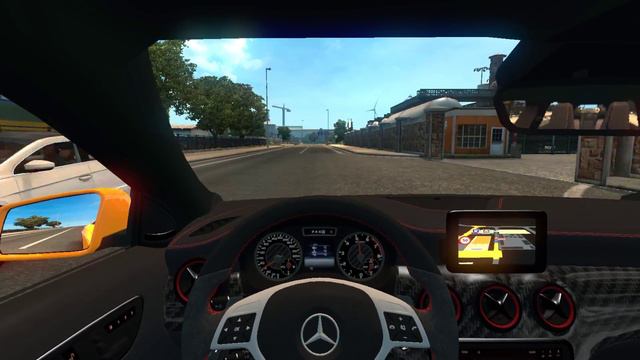 ETS2: Testing Mercedes Benz A45 mod. Link in description.