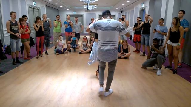 Angel & Athina - Dominic Bachata KIF2016 / Анжел и Афина - Доминиканская Бачата КИФ 2016 смотреть онлайн