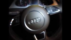 Установка круиз контроля Audi A4 B8 Facelift