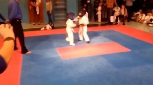 Карате. Соревнование дети 4-5 лет.