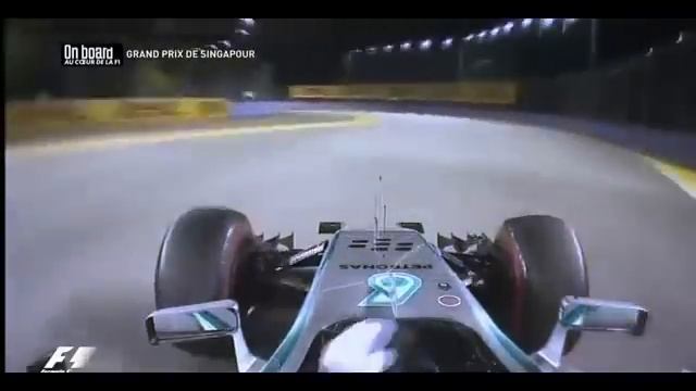 F1 2014 Singapore - Lewis Hamilton Onboard смотреть онлайн