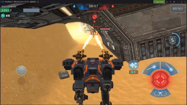 War Robots test server, 2019 Mar 09-10, Version 4.8.0 (605) смотреть онлайн