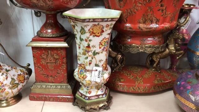 Изделия из бронзы. Шкатулки. Вазы. смотреть онлайн