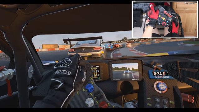 LOGITECH G29 F1 WHEEL MOD! ASSETTO CORSA COMPETIZIONE смотреть онлайн