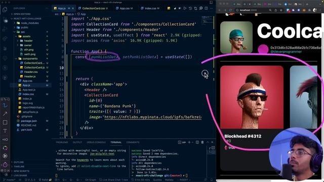 ? Build Modern Cryptopunk Clone with React.js & Web 3.0 смотреть онлайн
