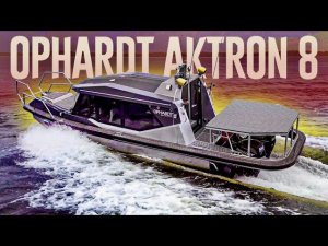 Крутой НЕМЕЦ В РОССИИ. Катер OPHARDT Maritim AKTRON 8 так крут, что с ним НАДО ЧТО-ТО ДЕЛАТЬ!